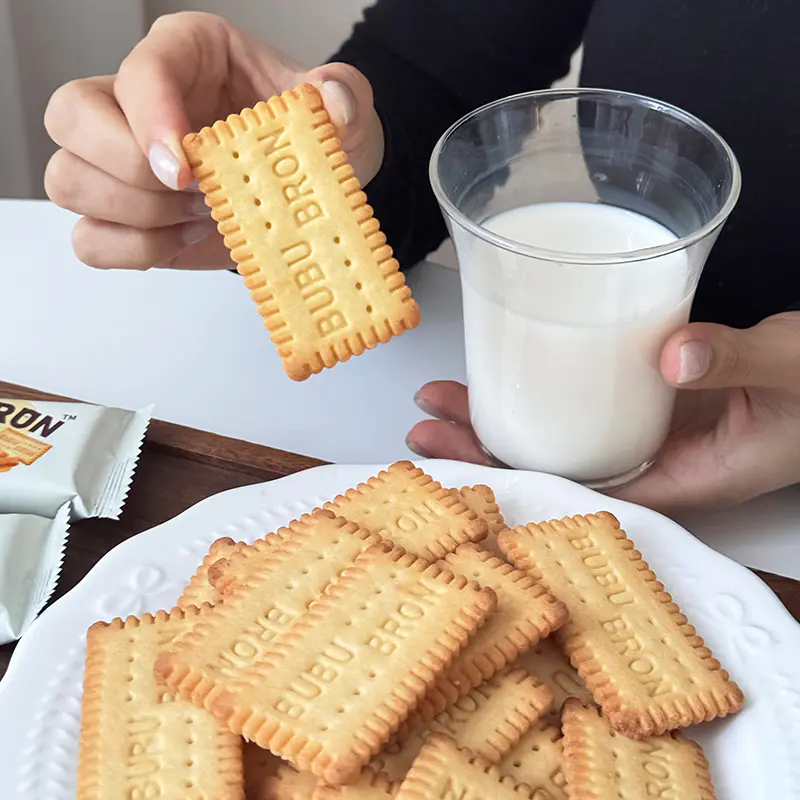 Biskut berperisa keju telur DHA protein tinggi